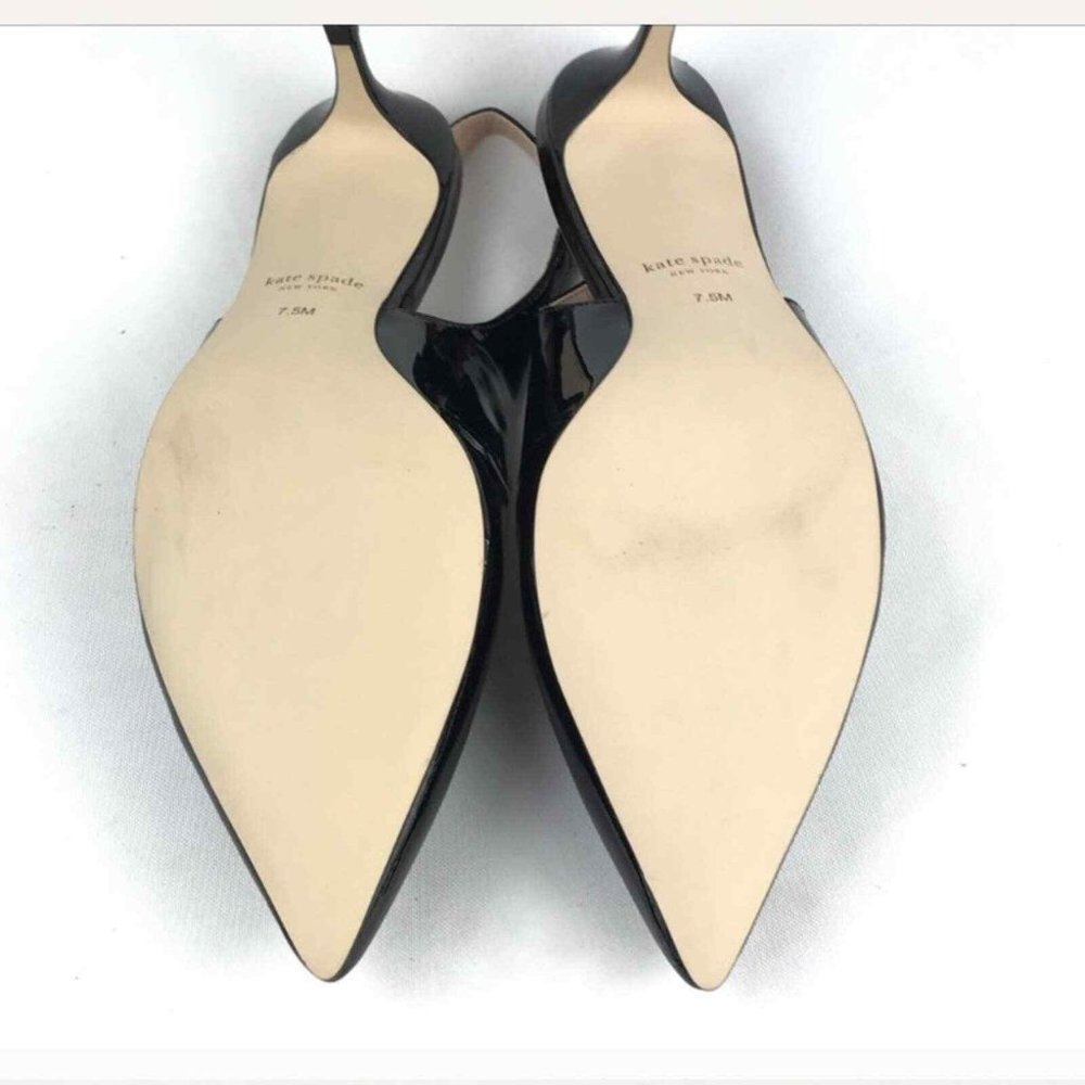Kate Spade kitten heel (2 inch) patent leather slingback pumps - Picture 6 of 6
